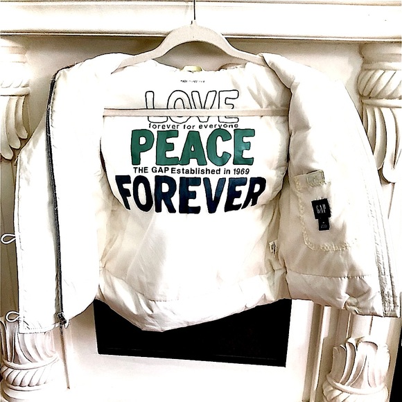 ⭐️VTG⭐️ GAP puffy Down Vest w/ hood - Picture 6 of 17